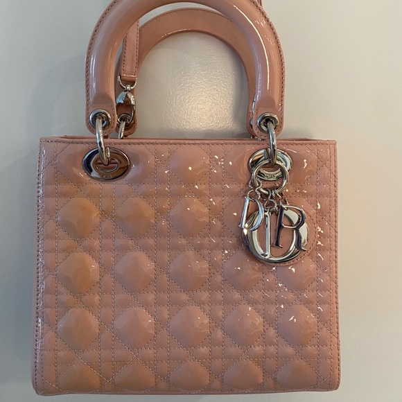 Lady Dior Bag Medium Pink - Picture 2 of 9